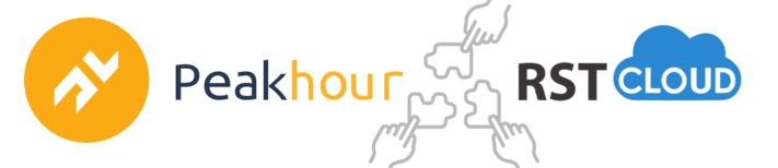 Peakhour and RST Cloud logos