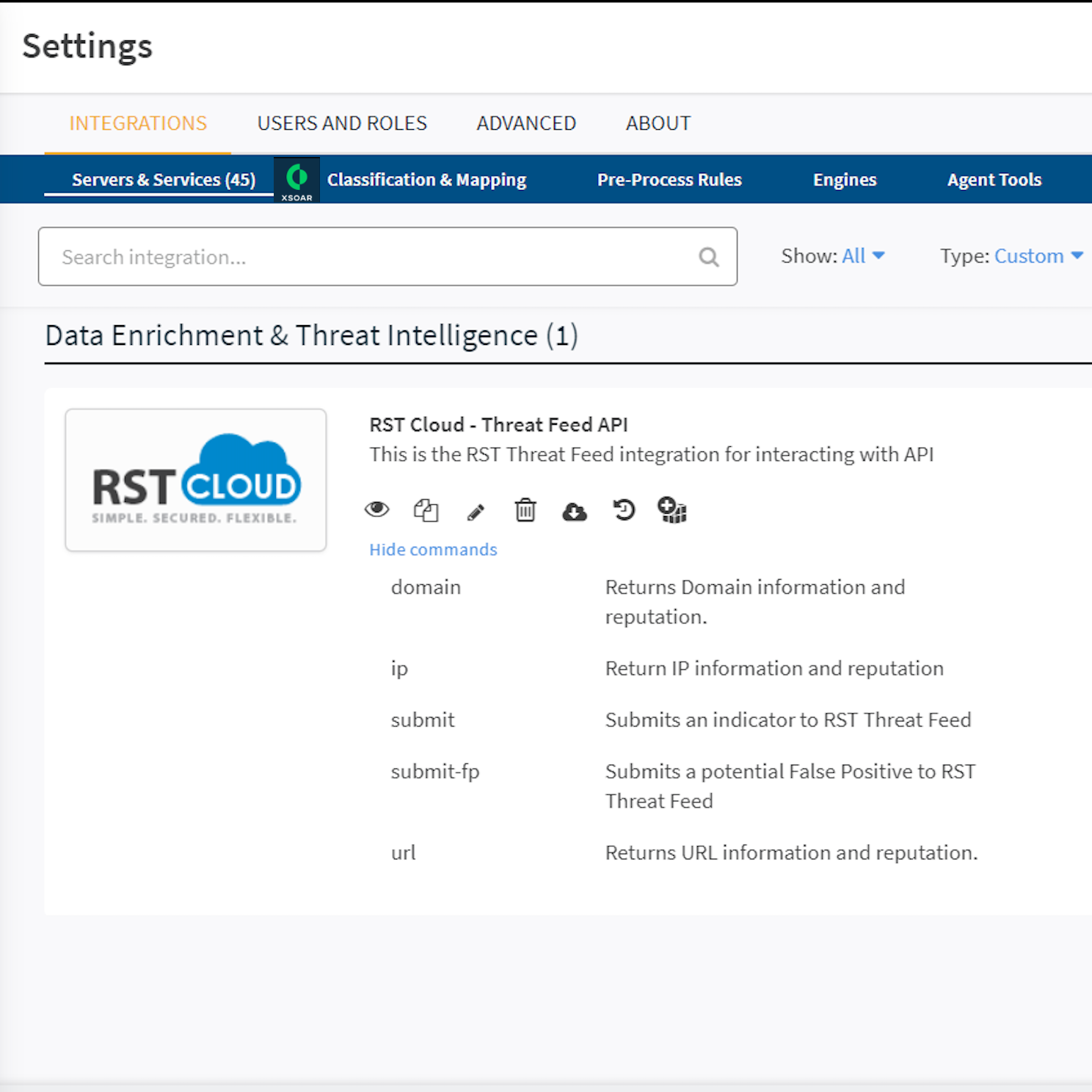 Palo Alto Cortex XSOAR RST Cloud